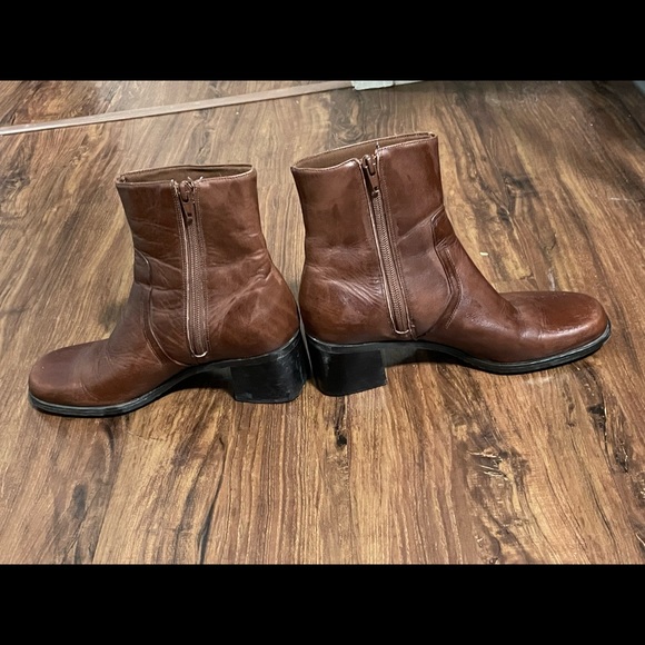 Brown Leather Boots - Picture 2 of 8